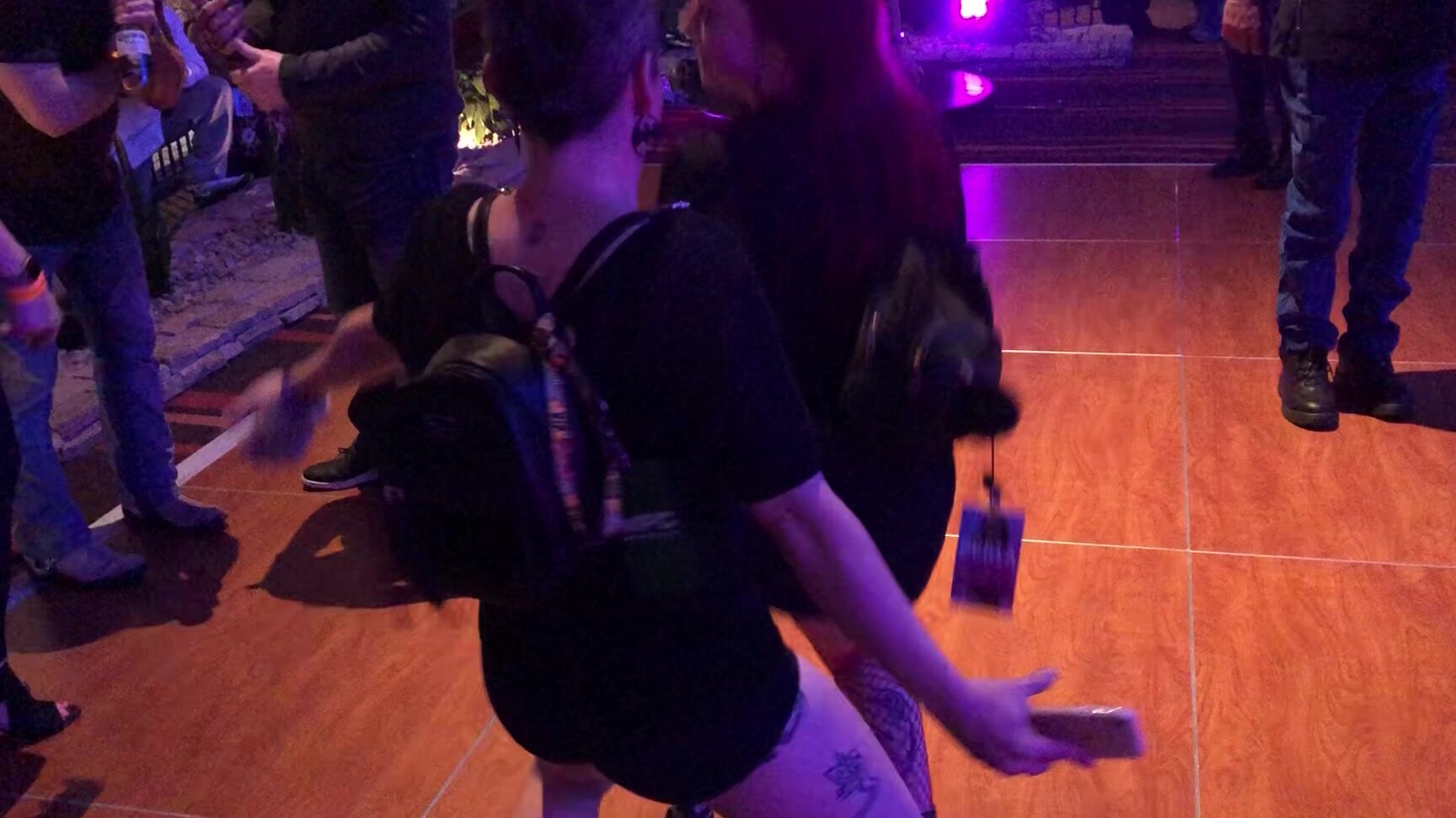 Camille Campbell Shaking Our Asses On The Dancefloor