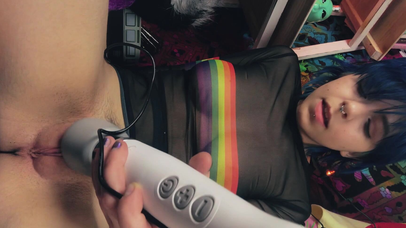 Fetish Clothing, Hitachi, Close-Ups, Petite, Solo masturbation quinn killjoy taste the rainbow ManyVids