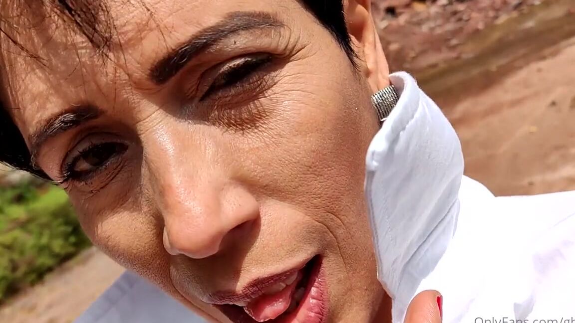 Ghrfan Onlyfans My Beautiful Owner Enjoying The Collared Up Look At The Chorro Del Indio Waterfall In Tachira