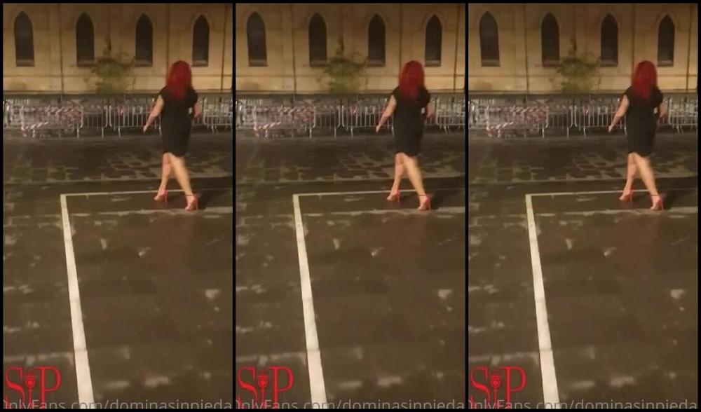 Mistress Sinpiedad Nicknamed Sinpiedad Onlyfans Last Night In San Sebastin Walking After Dinner With A Slave Would You Like To Be Him