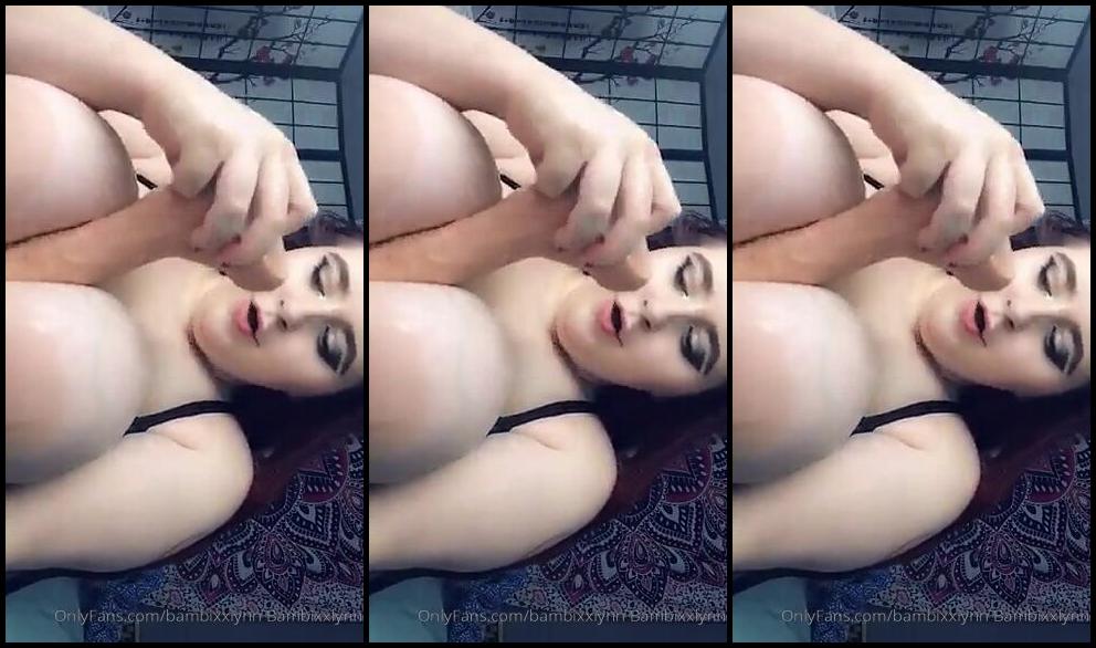 Bambixxlynn Intimate Gfe Roleplay Snap Show With Titty Teasing Deep