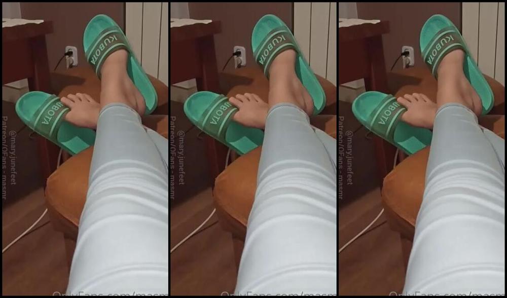 Masmr Onlyfans Evening Chillout And Shoeplay With Home Slippers The Only Content I Can Make At The Moment But