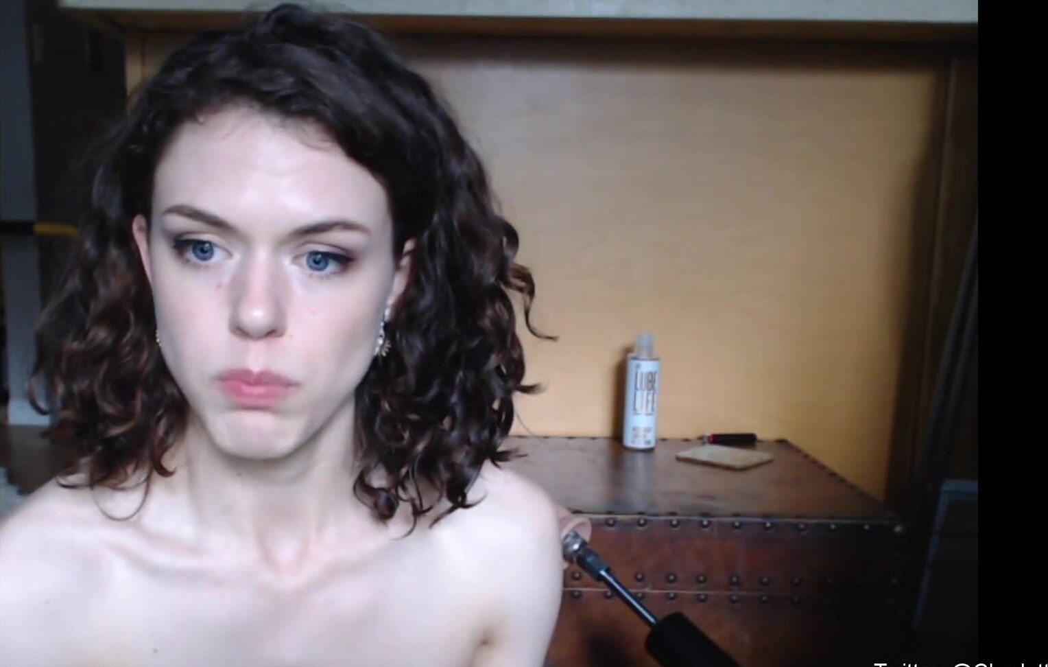 Charlotte Footage From Last Night S Cam Show Where I Use The Fuck Machine In Minute Increments And