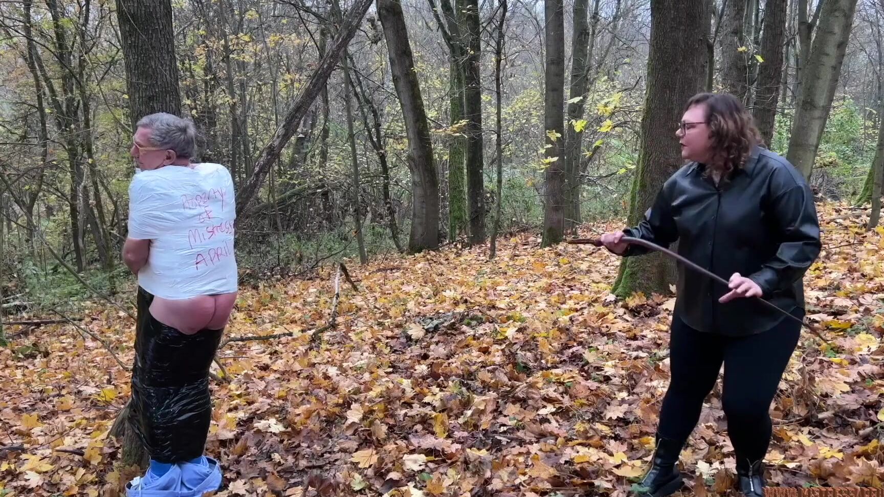 Dominatrix Mistress April Forrest Beating By Dominatrix Mi