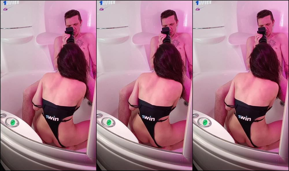 Backstage Camera Filming A Blowjob In The Shower In A Bodysuit Winmodels Nigonika Porn