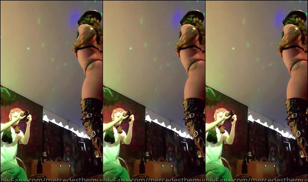 Mercedesthemuse 2307841249 12 21 2021 Behind The Scenes Shenanigans Or Latex Lightshow Fever