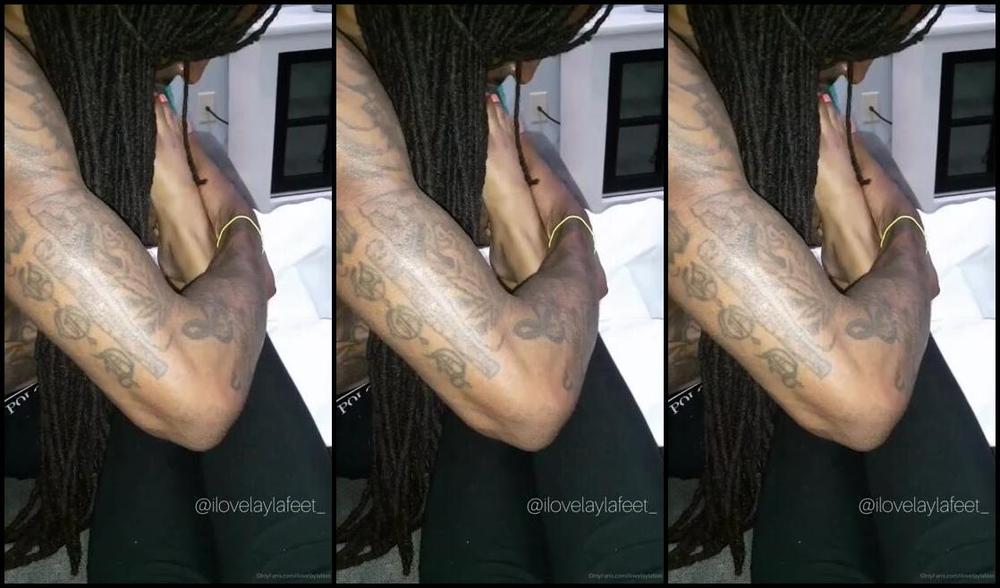 Ilovelaylafeet Onlyfans The Way He Sensually Worships My Feet Is Everything He Gets Me Every Single Time