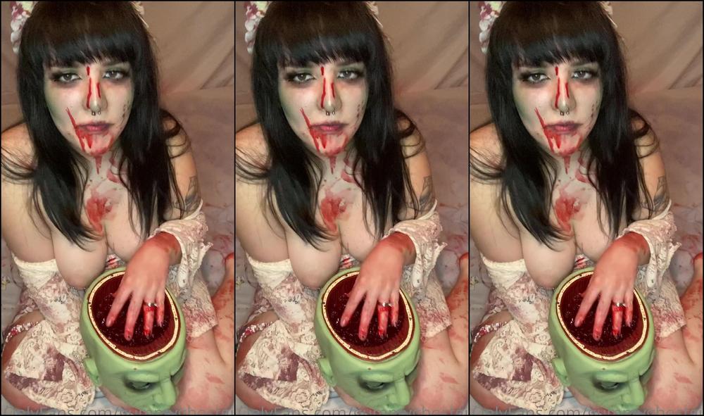 Gummyghostgirl 2020 10 10 1049840211 Fake Gore Warning It S Just Jello Brains And The