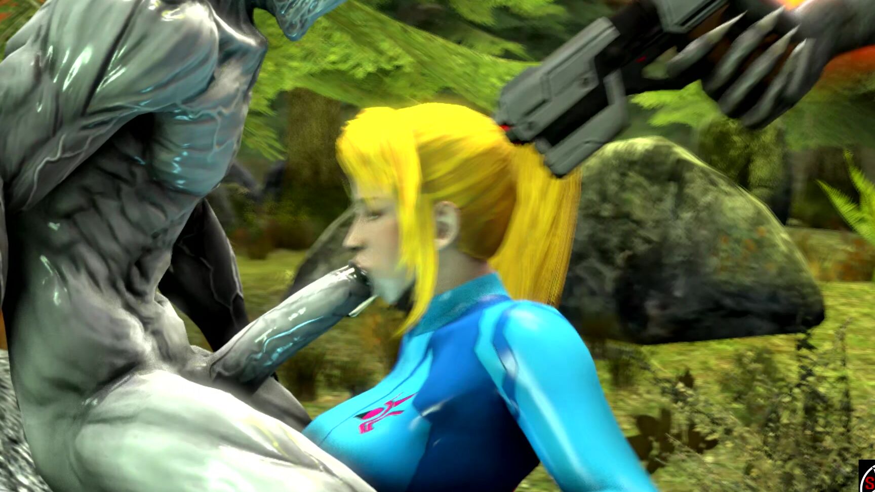 Samus Blowjob