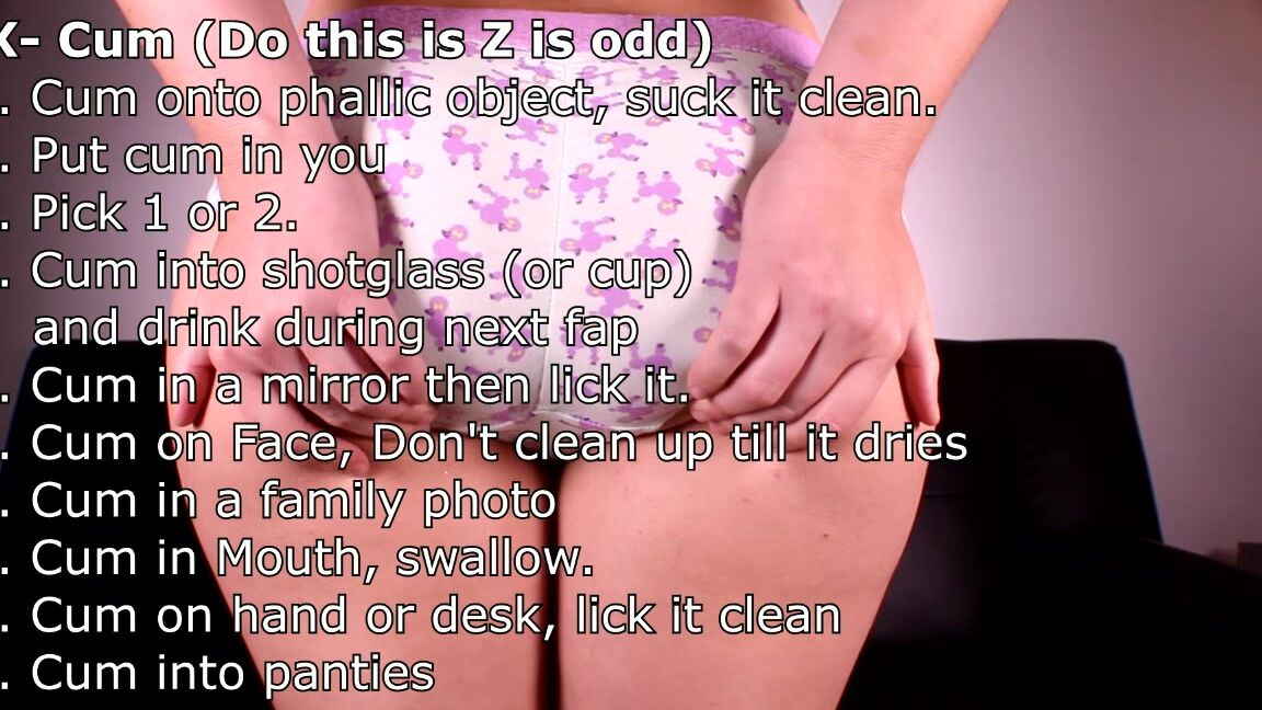 Bratperversions Faproulette Masturbation Games