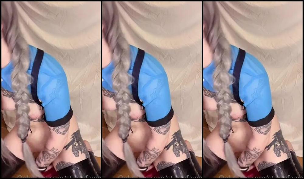 Starryfawnn Onlyfans Struggling On Xl Rex S Knot Uml