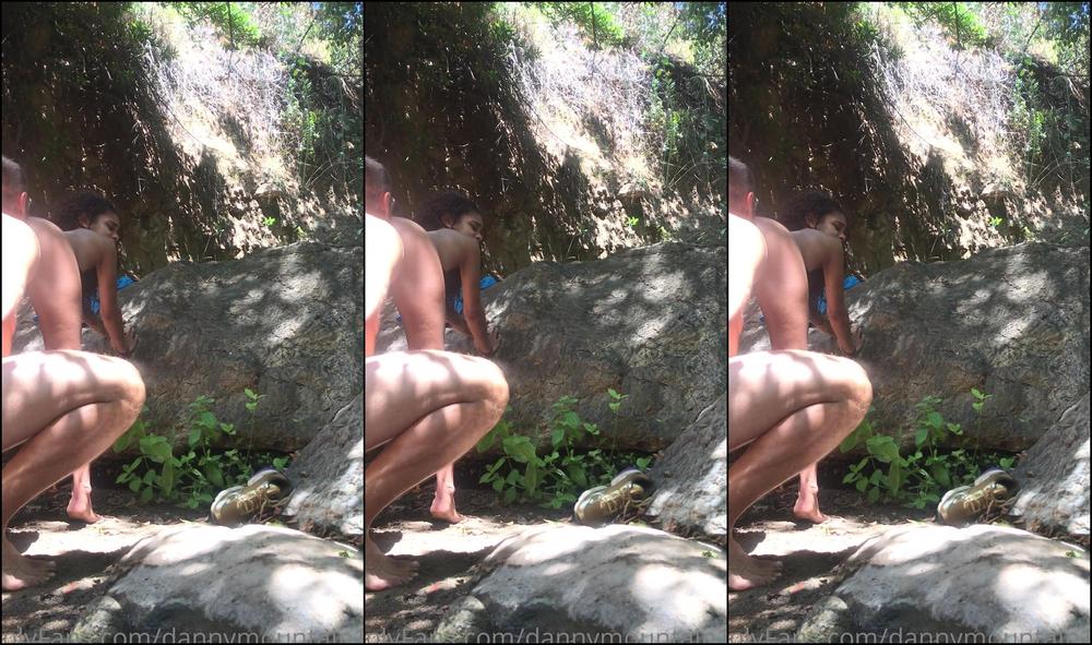 Dannymountain Some Outdoor Action With The Sexy Scarlitscandal