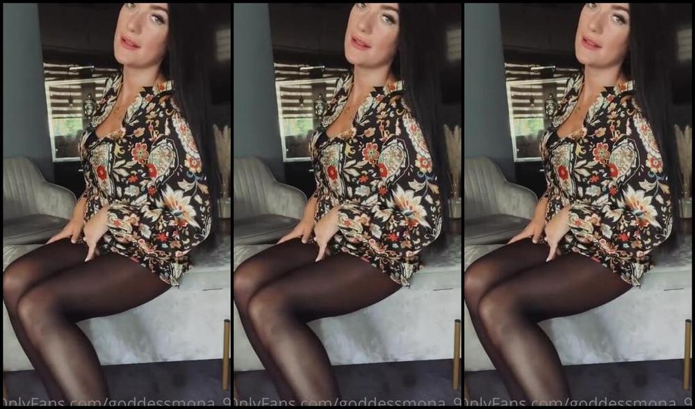 Goddessmona 91 Onlyfans Wolford Nylon Harter Schwanz Wolford Nylon Hard Cockp