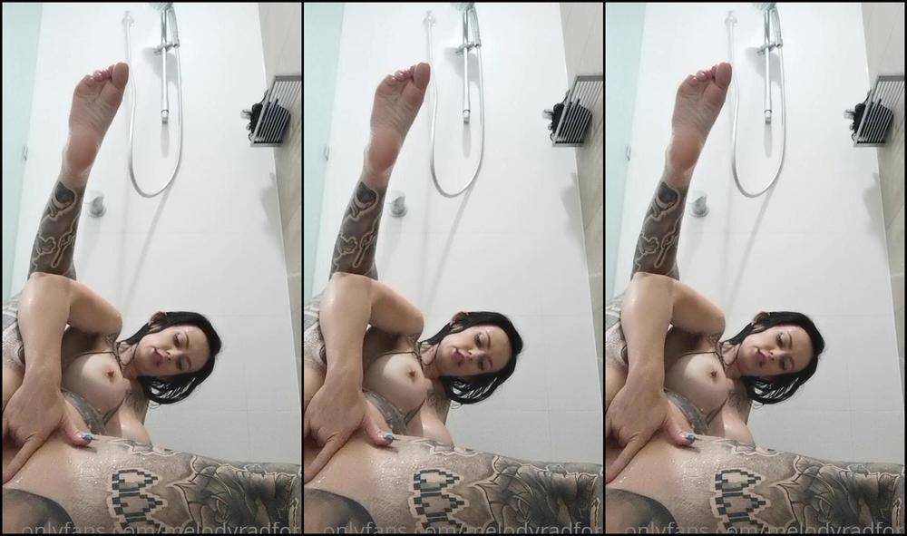 Melodyradford Very Hot Masturbation In The Shower Finger Pussy And Ass In Lots Of Positions I Film
