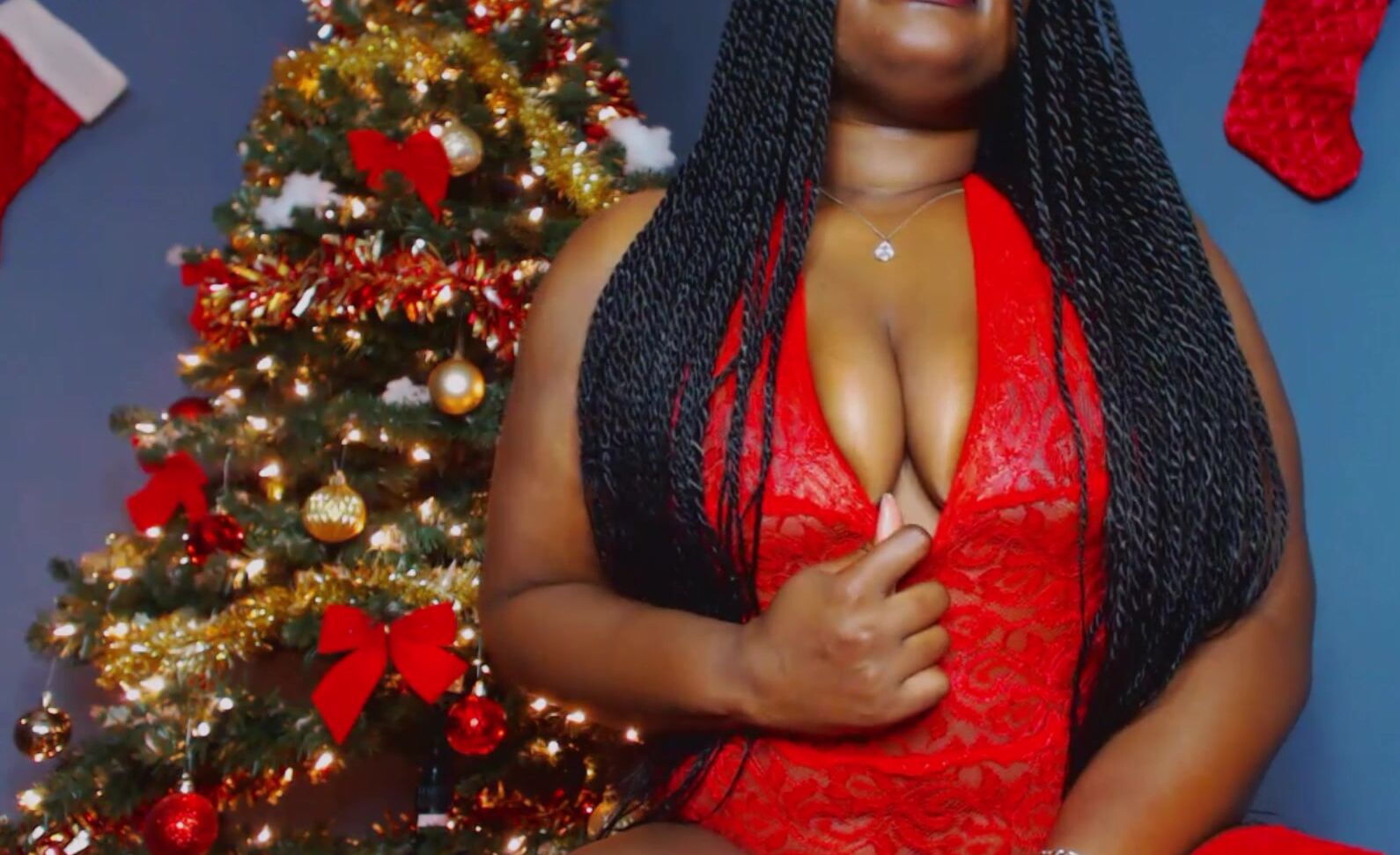 "UnfriendlyBlckHottie" christmas, cock tease, ebony goddess, financial domination, sensual domination that christmas bonus is mine manyvids