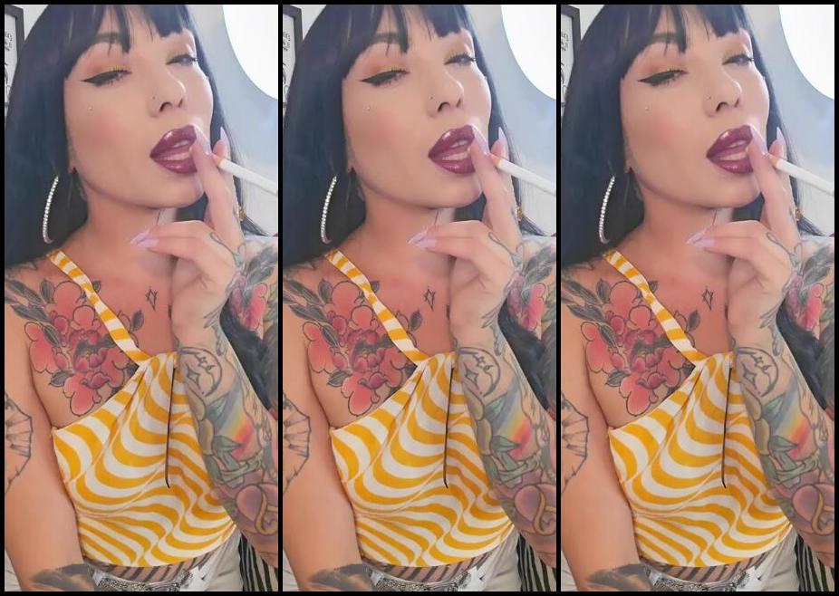 Queen Kinkerbell Nicknamed Kinkerbell23 Onlyfans Almost Close Enough To Taste If Only I Wish I Could Share My Cigarette With