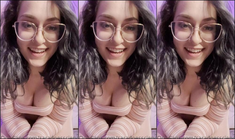 Saradoesscience I Have An Idea Of Something You Could Do To Your Cock Something I Would Really Like To Se