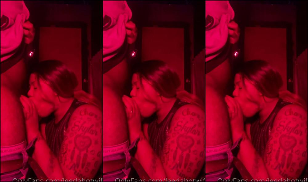 Leedahotwife Pussy So Good The Condom Came Off In It