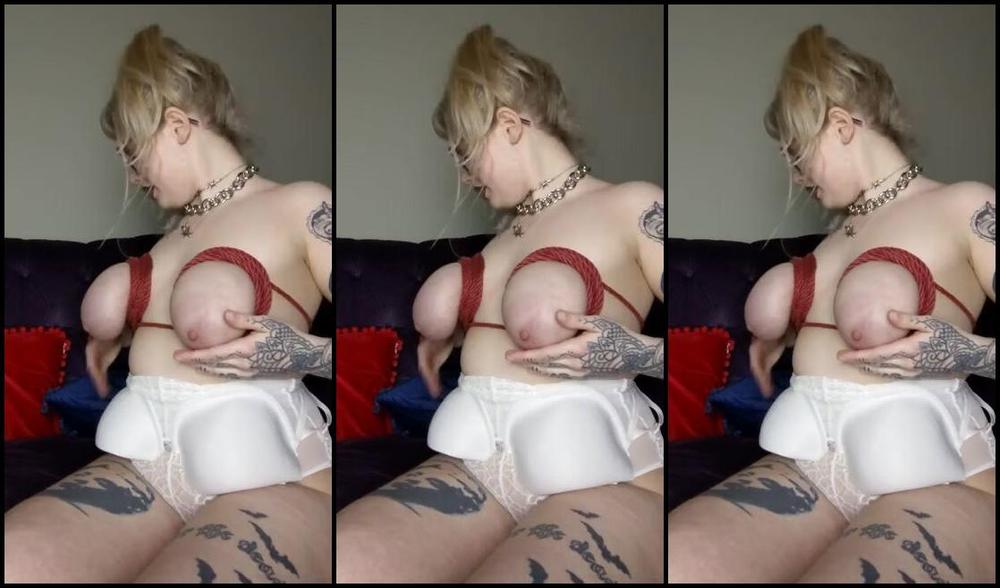 Miss Marilyn Nicknamed Missmarilynxx Onlyfans Having Never Done Any Tit Bondage Before I Have To Admiti Reeeeeally Enjoyed This Do You