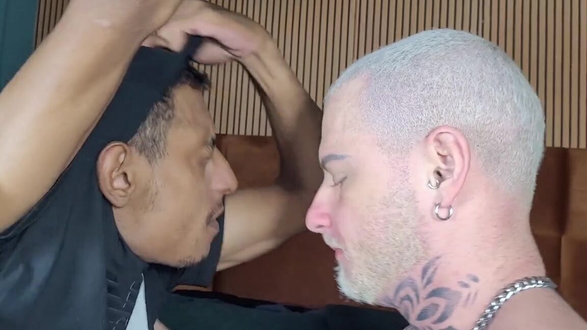 rj male videos i called my husband for rent to fix my shower and i paid in kisses by harrison blonde and spencer love clip full Clips4Sale