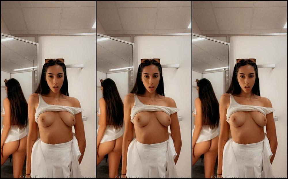 Izzy Green Of Changing Room Tease