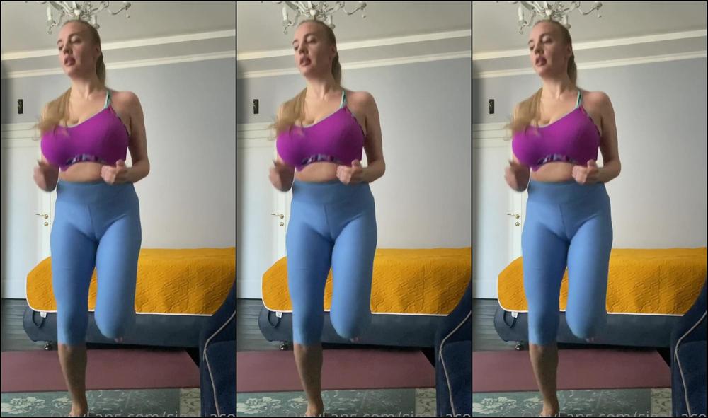 Allnatural Sigal Sport Routine I Try Hard To Stay In Shape For You