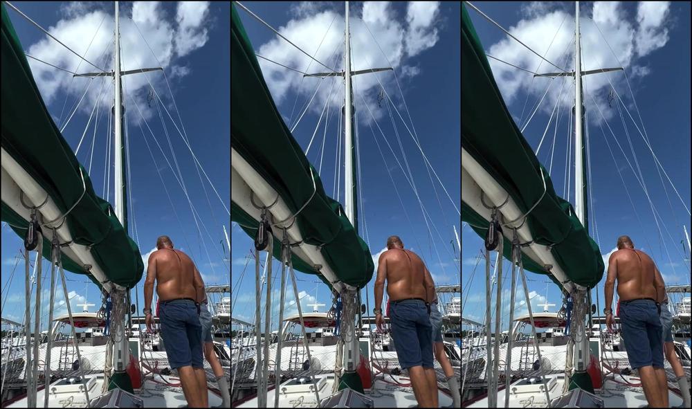 Monawalesxxx 2351510323 02 03 2022 Preparing My Boat For Another Crossing Leaving Tonight To Try To Avoid Some Rough Seas And