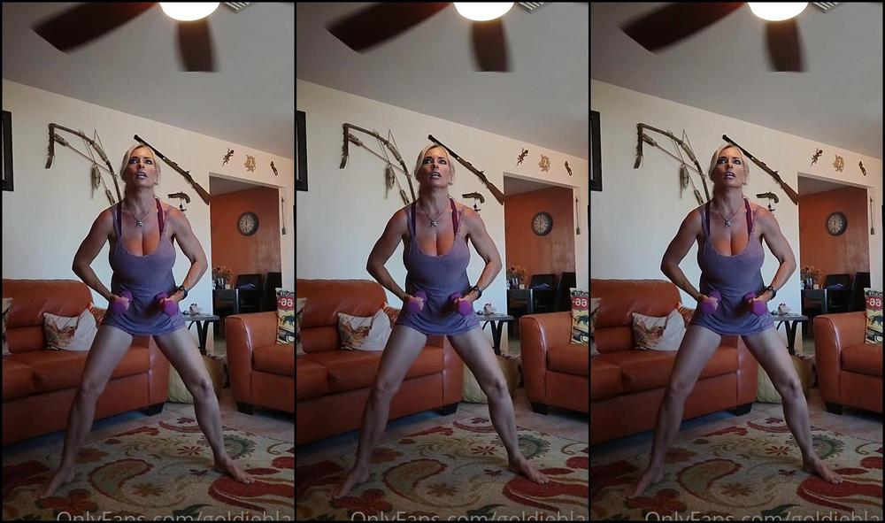 Goldieblair A Free Workout You Can Enjoy Me Getting Sweaty