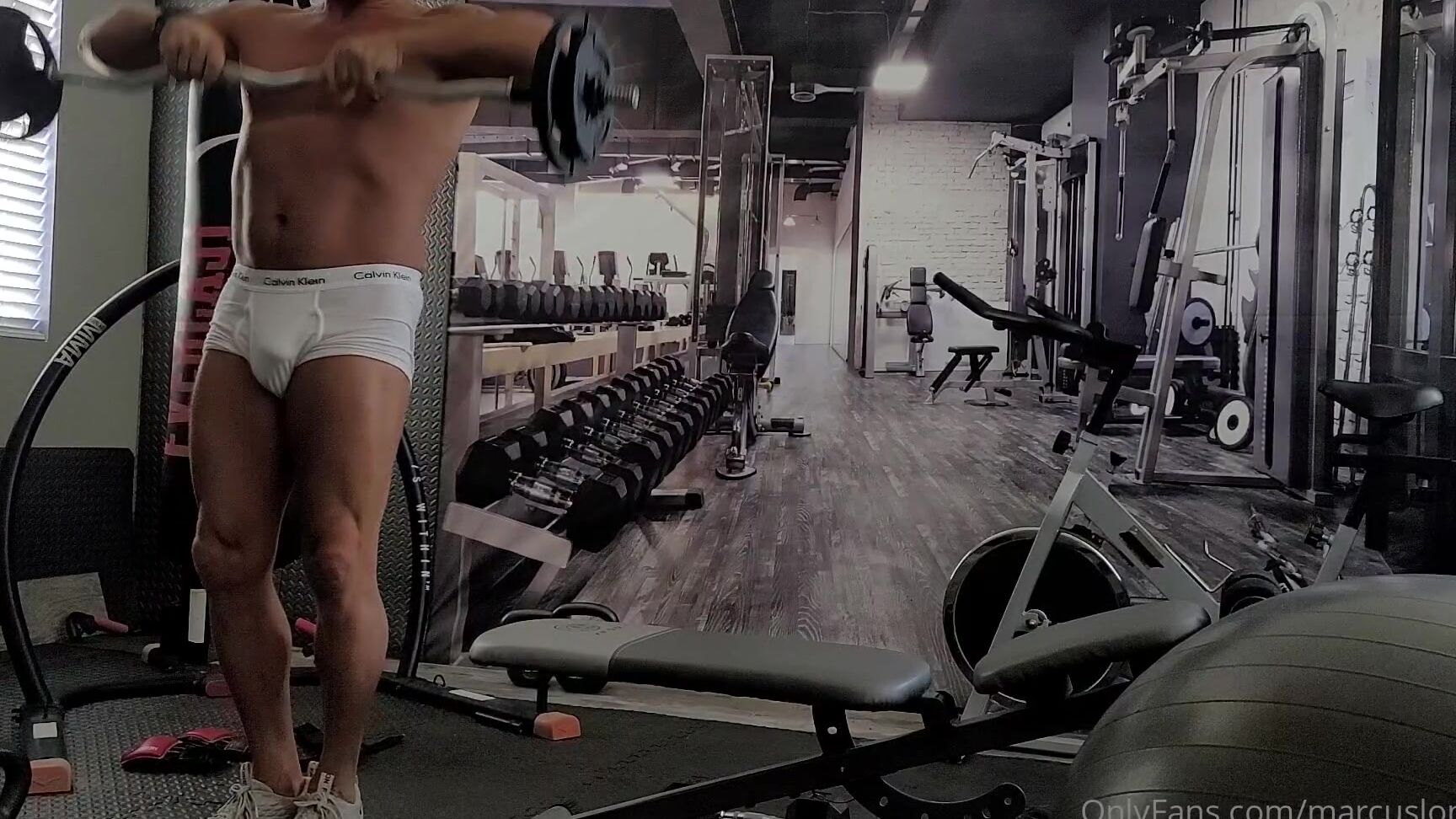 Marcuslondon A Little Workout In My Underwear That S Been Purchased By A Good Fan