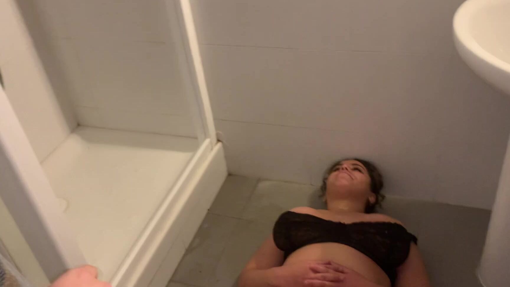 Hairy Bush, Kink, Pee, Teens (18+), Toilet Humiliation miateen using my new human toilet ManyVids