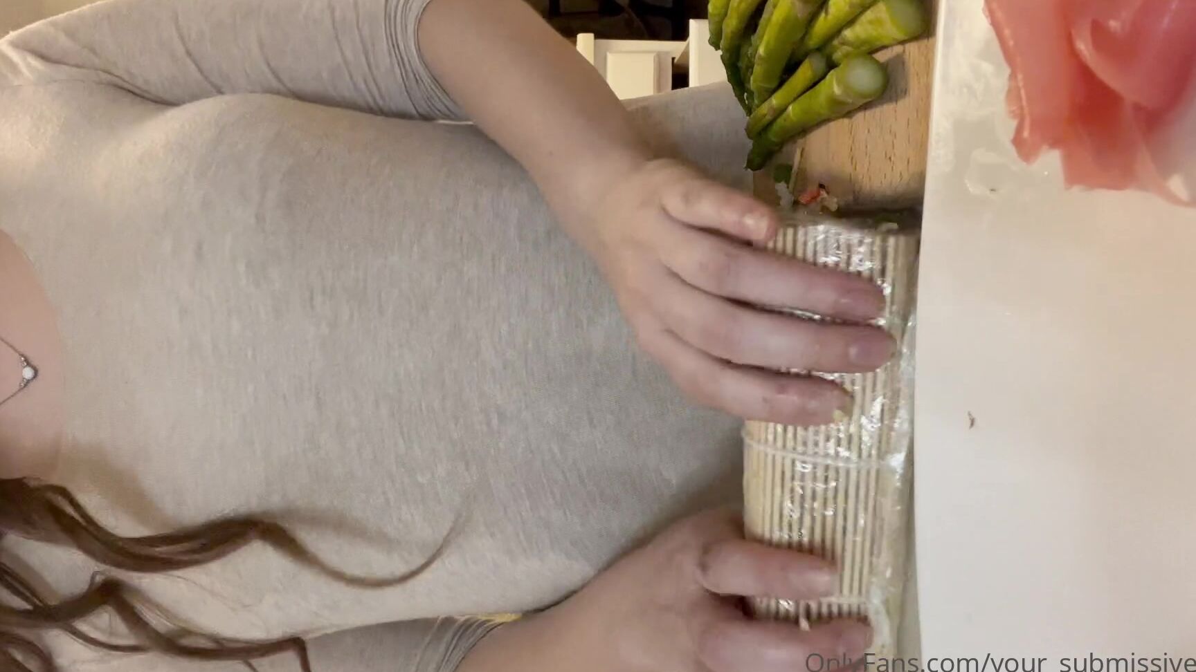 Your Submissive Doll A Cooking Night With Me Did You Make It To The Titty Pop With Me