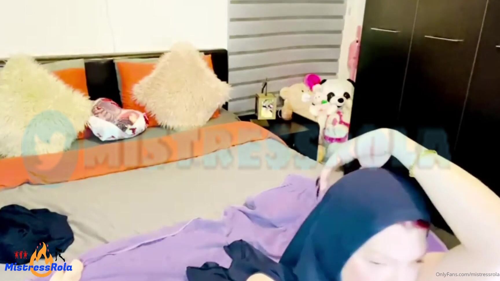 Mistressrola Armpit With Hijab Video Call Sex Virtual With Boyfriend My Boyfriend Like My Armpit I Was