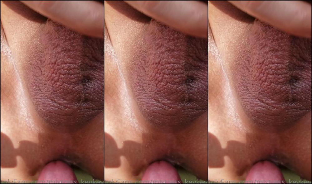 Mistress Keykeyd Used His Cum To Jerk Off And Cum Also