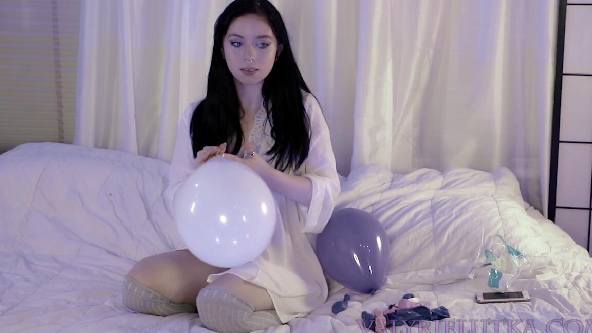 Valyrielutka Valyrie First Time Blowing Balloons St