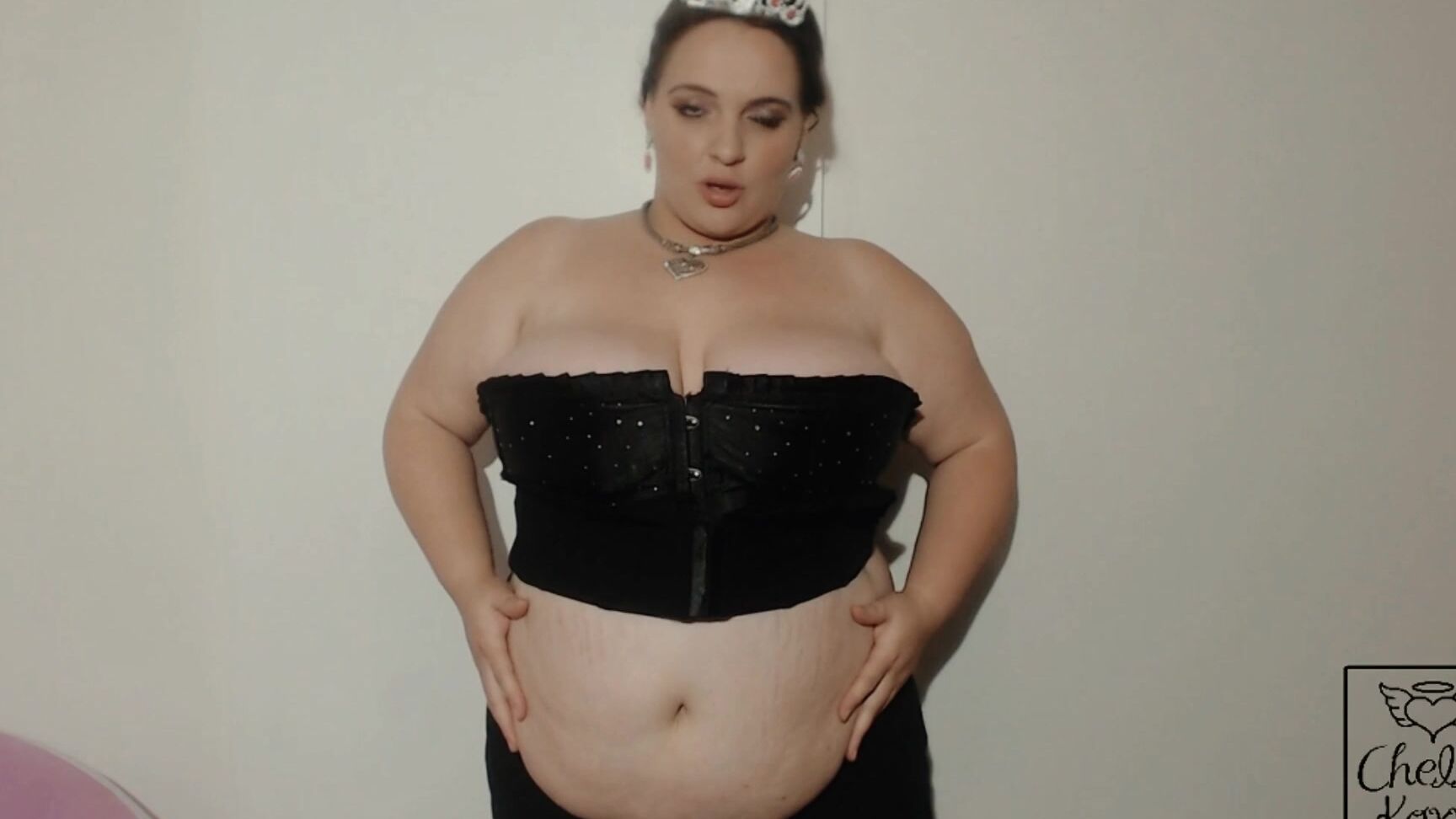 Chelly Koxxx Worship My Bbw Belly Joi And Cei