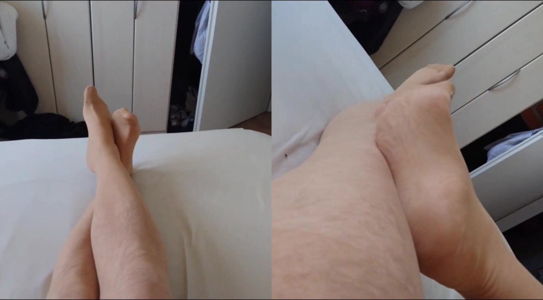 "Nylonjunge" Kink, Point Of View, Nylon Feet, Foot Fetish, Feet Soles, Nylon Soles, Sohlen, Pantyhose, Pantyhose Feet, Nylon Footplay, Solo Footplay, German Strumpfhose, Feinstrumpfhose, Fußfetisch, Suggest Nylonjunge Langeweile in Rewe FSH auf dem B