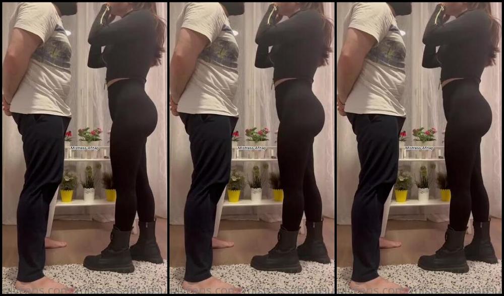 Onlyfans Model Mistress Afitap Aka Mistressafitapsultaneveryday I M Slapping Humiliating Nd Spitting On His Disgusting Face This Bith Needs Training Too