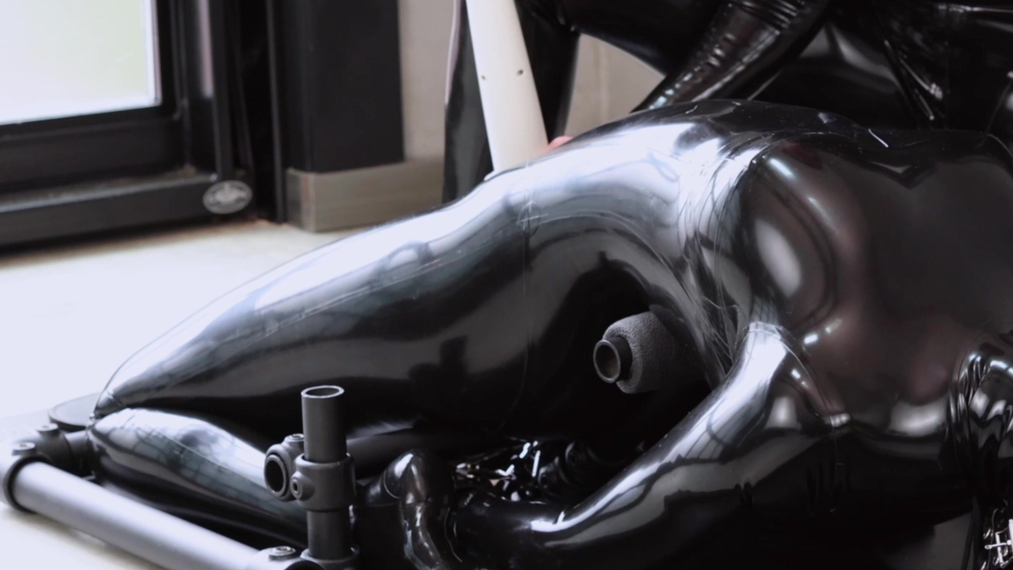 Rubber, Latex, Fetish Cam Damage, Ravyn Alexa - Training Ravyn reflectivedesire.com