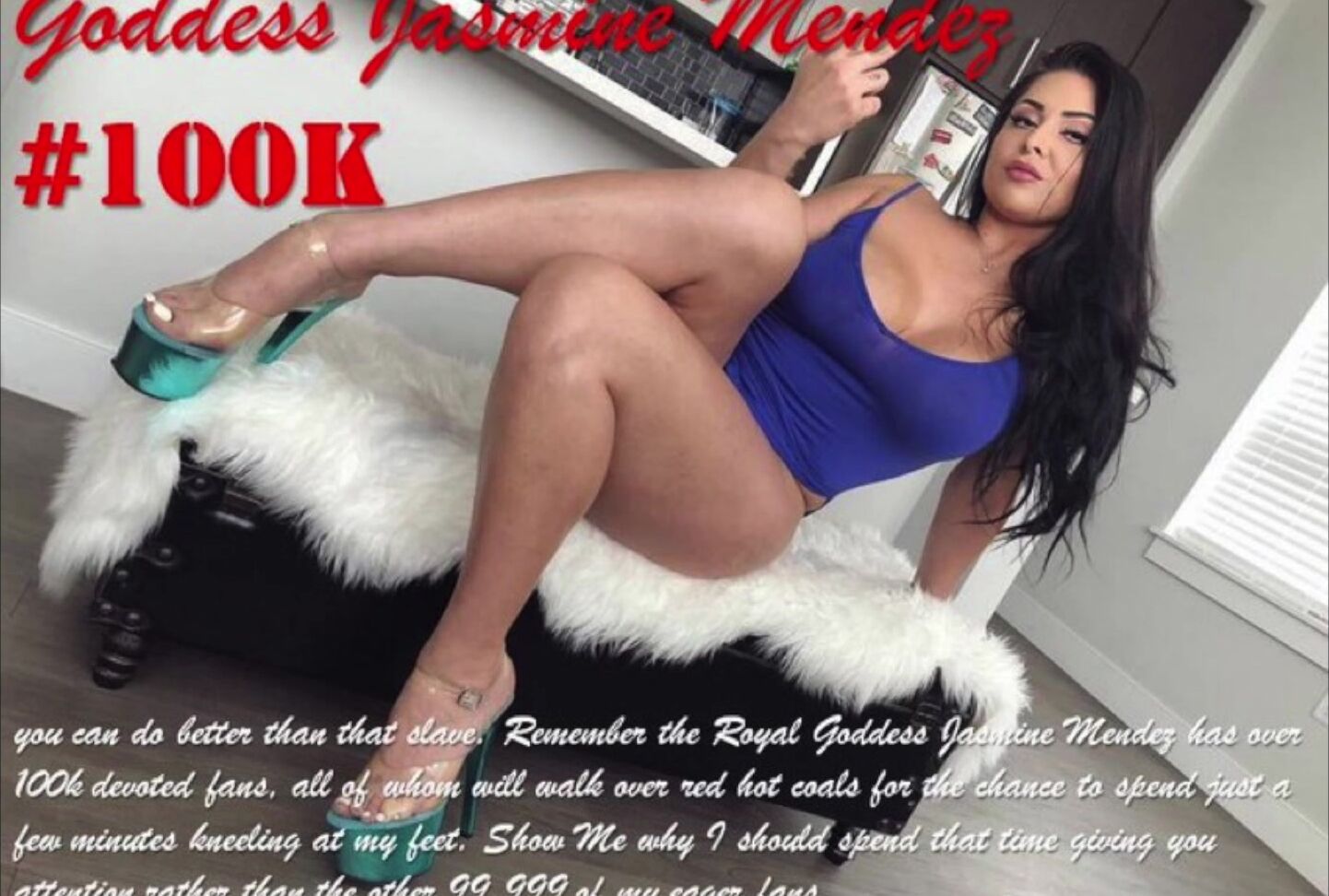 Jasmine Mendez K Followers Celebration