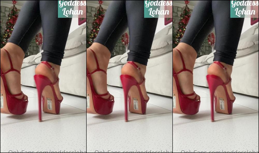 Goddesslohan 1386250717 12 05 2020 Shoes Red And Nails Green