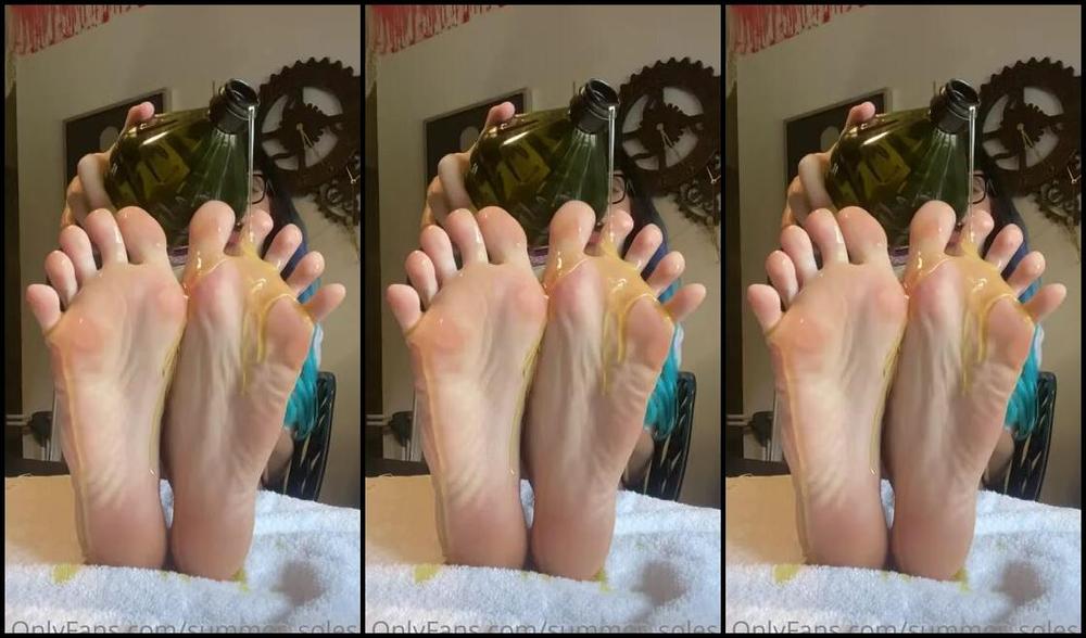Summer Solesis Nicknamed Summer Solesis Onlyfans Oily Soles