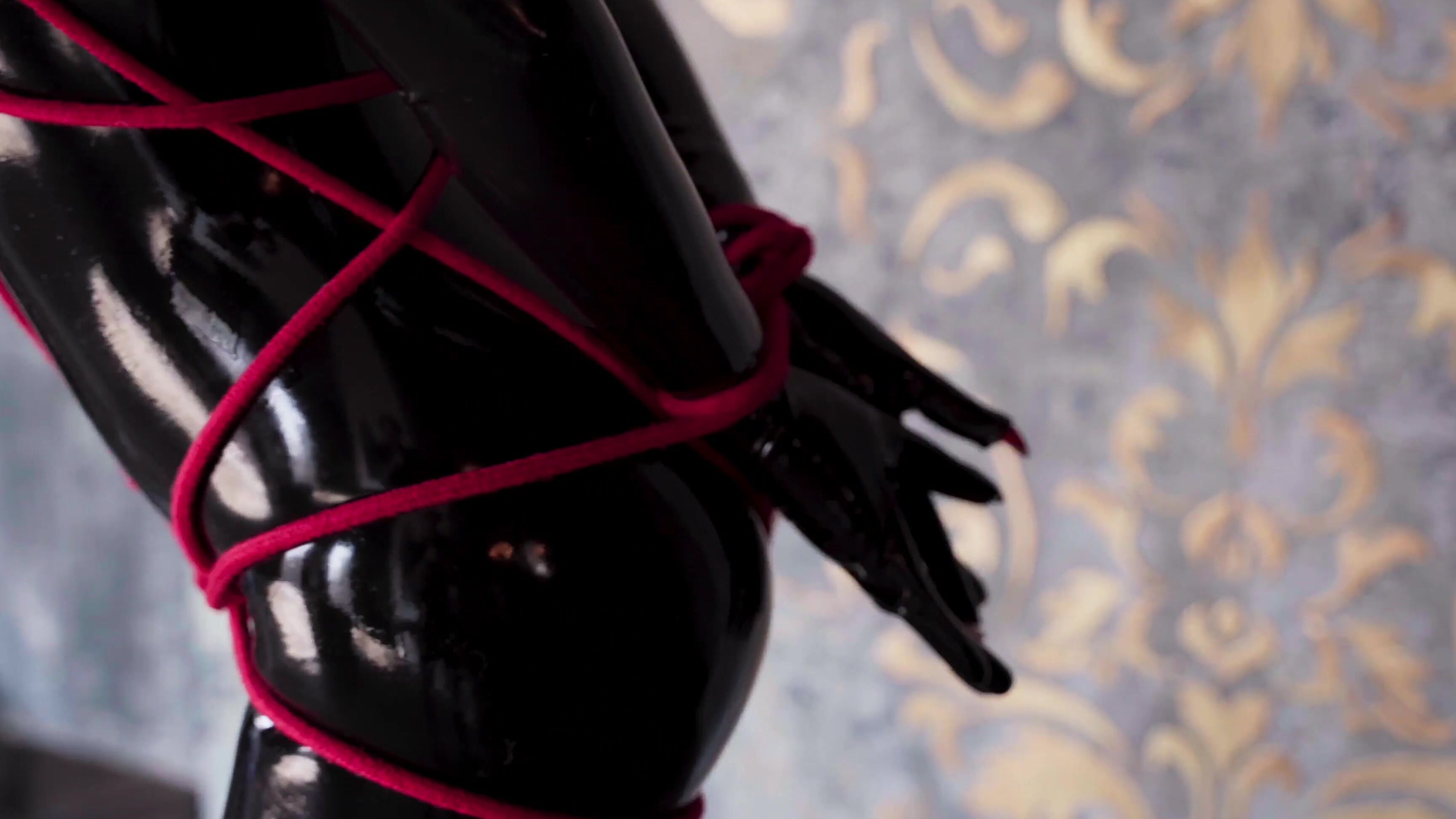 Ballet Flats, Bondage, Gag, Latex, Rope Bondage ballet-boots-rope-bondage-and-latex ManyVids