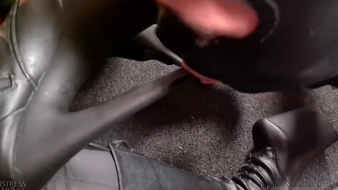 Mistresskarino Onlyfans Two True Leather Mistresses Wanted Use A Slave To Cleaning Our Wonderful Black Boots Of Course