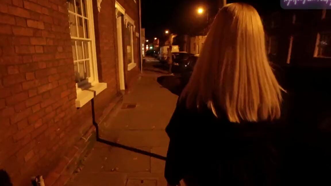 BeckyChase 16.Young blonde wife walking nude down a high street in Suffolk Pornhub