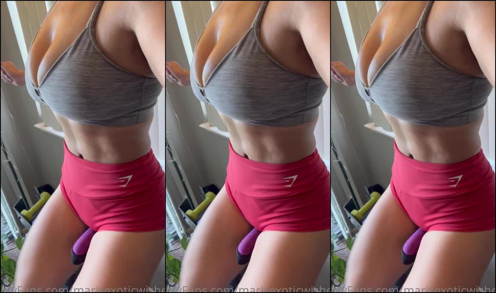 Marisexoticwishes 2420821743 04 10 2022 Now That I M Cooling Down From My Sweaty Workout I Moved You To The Top Of