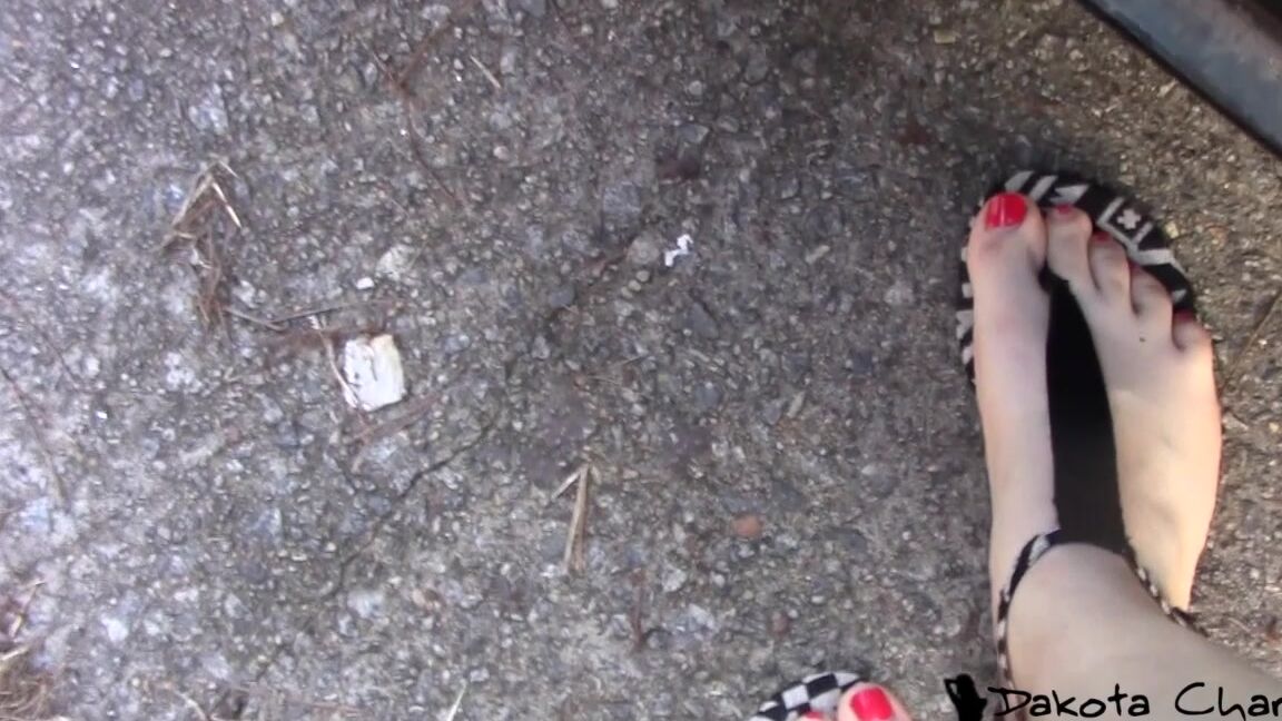 Dakotacharmsxxx Sandal Car Feet