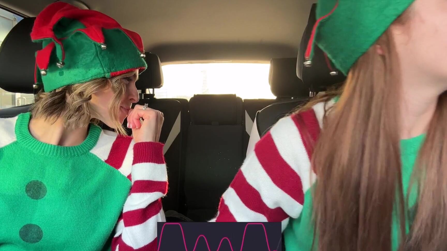 Nadiafoxx Naughty Elves In A Drive Thru Together What Onlyfans XXX