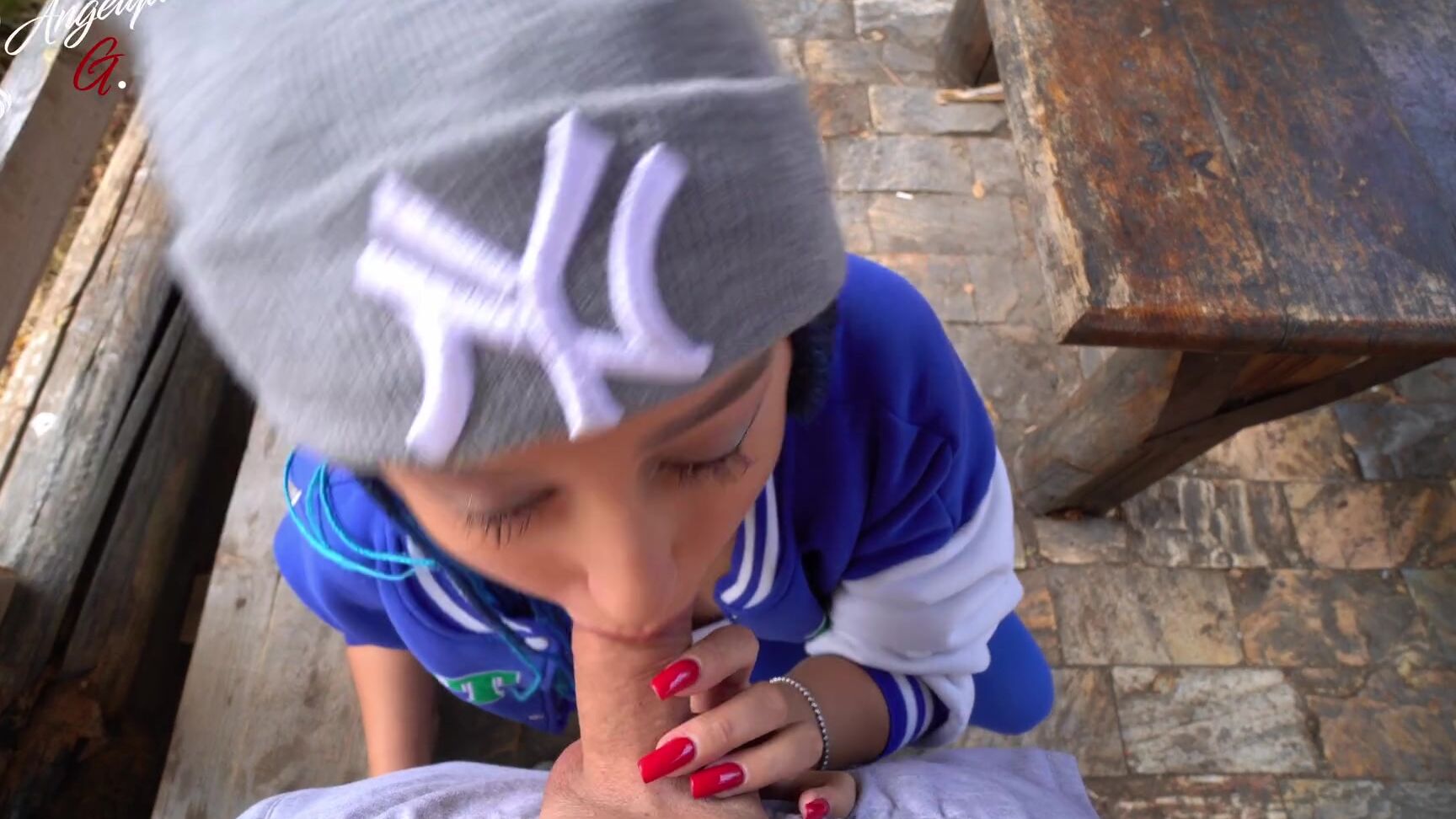 AnGelya G 052.Great blowjob in nature after a photo shoot of young tourists xhamster