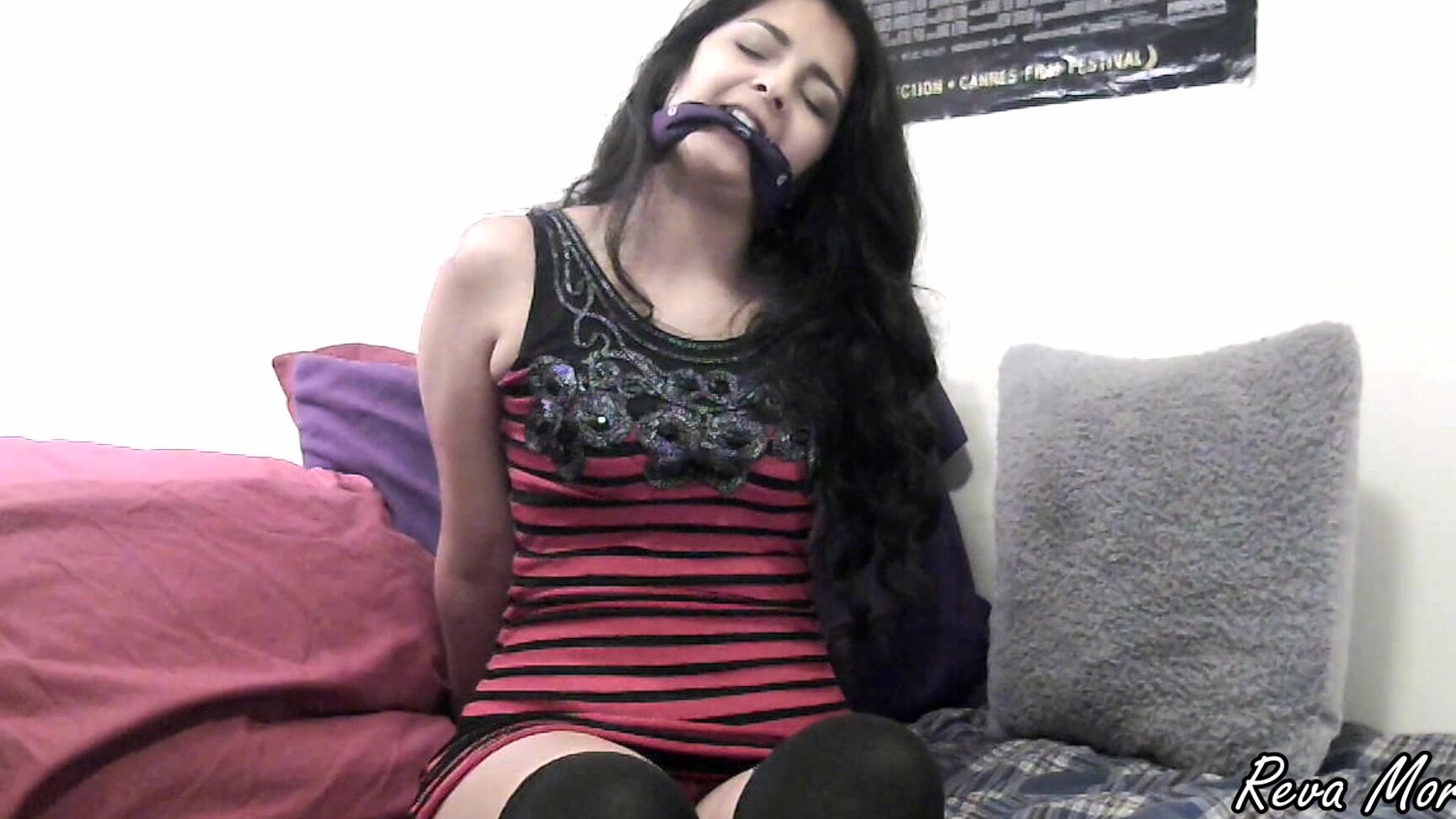 Revamora Upskirt Cleave Gagged Bound Dirty Talk