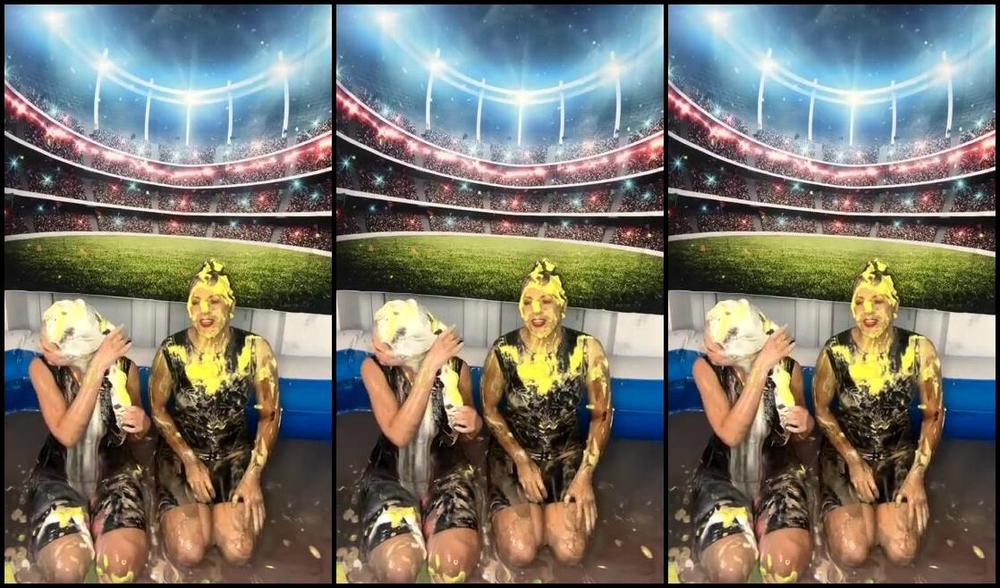 Bsmessybakery Nicknamed Bsmessybakery Onlyfans Bri Vs Lou Live Pie Amp Gunge Challenge What A Brilliantly Fun
